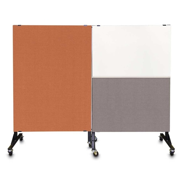 Sliding Door Indoor Enclosed Corkboard, 4